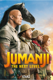 Jumanji The Next Level, people looking into distance